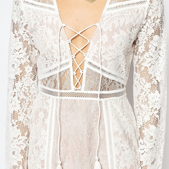 🍒NWT🍒THE JETSET DIARIES SEXY LACEY DRESS - Picture 3 of 8